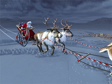 Santa Claus 3D Screensaver